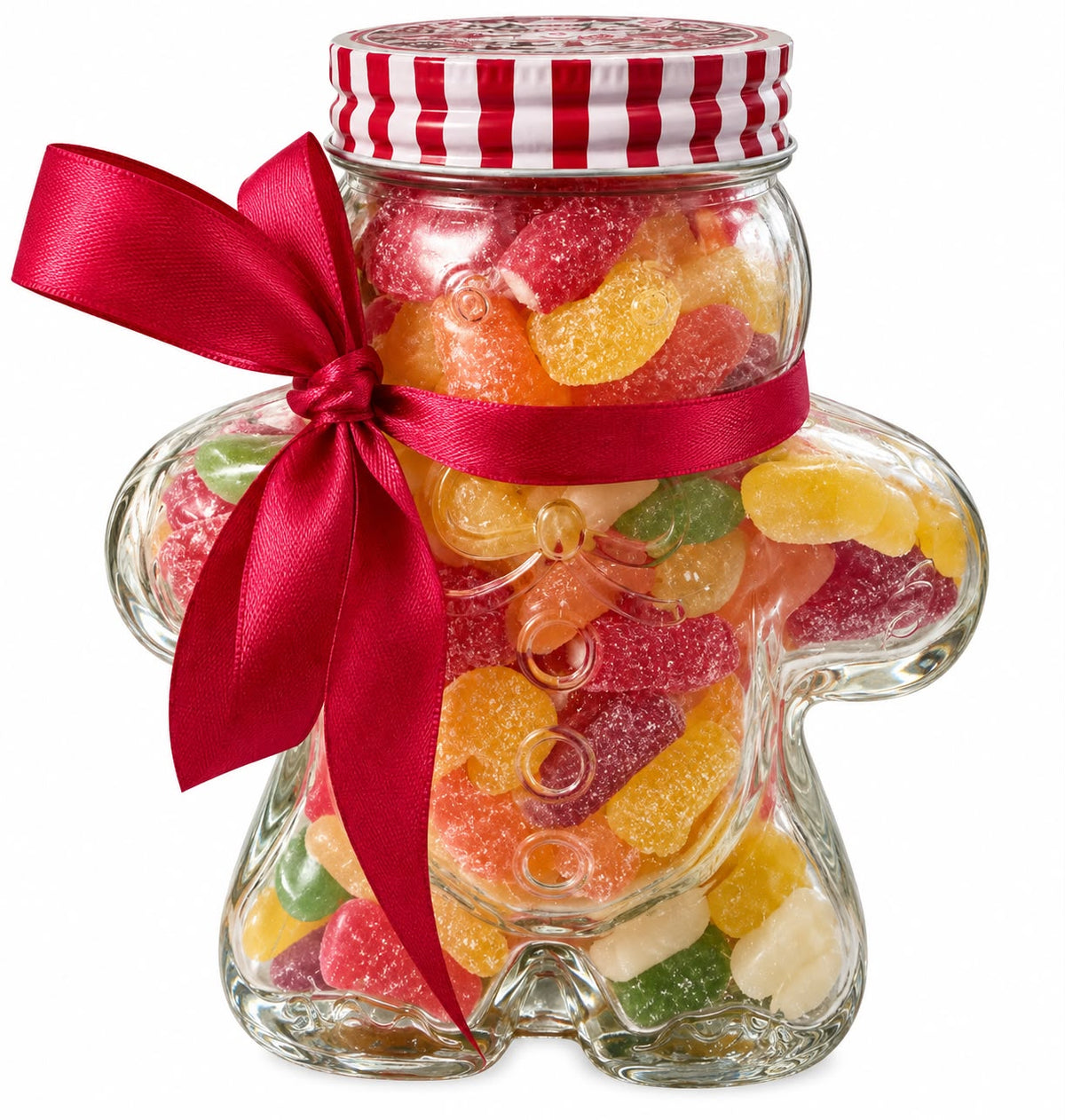 Gingerbread Man Jar of Sweets