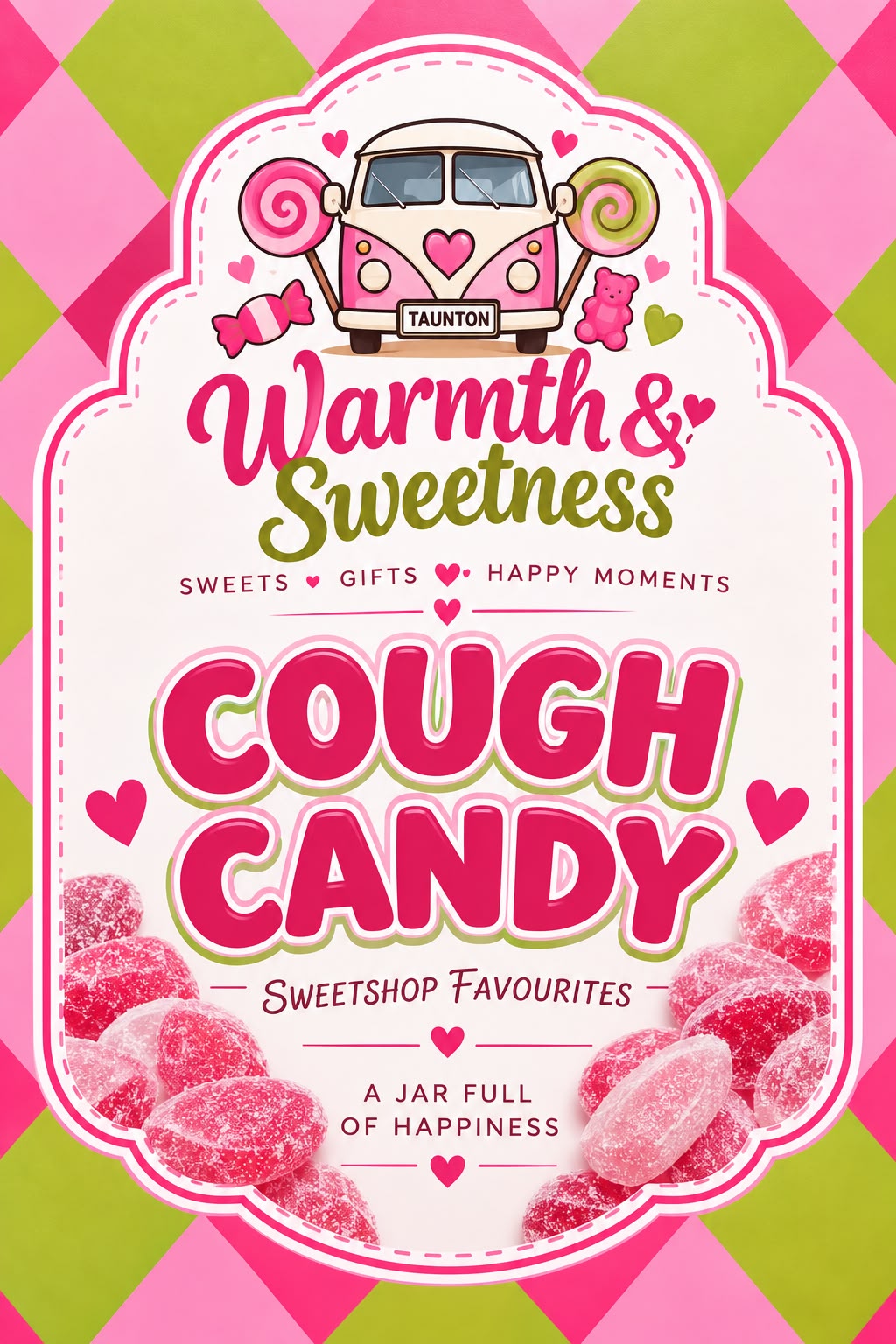 Retro Jar of Sweets - 200g
